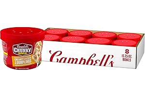 Campbell's Creamy Chicken & Dumplings Soup, 15.25 OZ (Pack of 8)