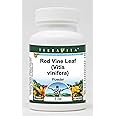 Red Vine Leaf (Vitis vinifera) Powder (1 oz, ZIN: 511413)