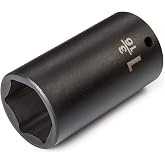 TEKTON 1/2 Inch Drive x 1-3/16 Inch 6-Point Impact Socket | SID23030 | Deep
