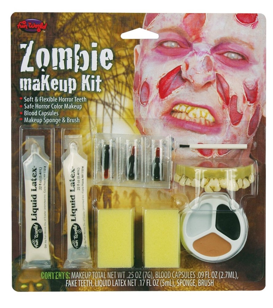 Fun World Zombie Makeup Kit