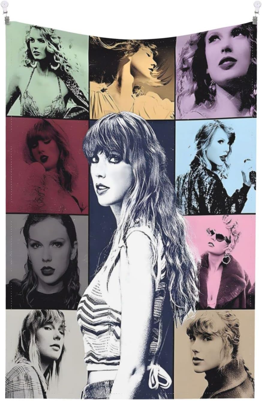 Tapestries - SATURI Taylor Tapestry Swift Music Album ERAS Tour, 40x60 Inches - Perfect Wall Decor for Fans - Stunning Detail and Realistic Design (ts2, 40 * 60)