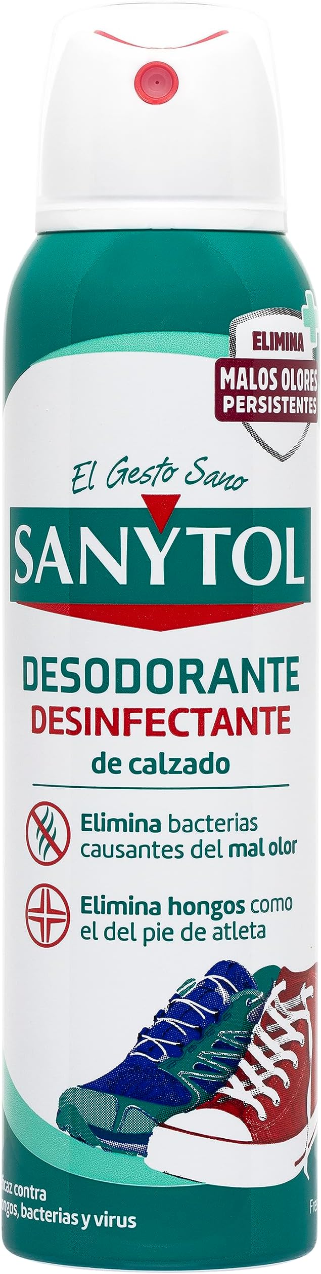 Sanytol Shoe Deodorant Disinfectant Spray 150 ml - 1 Bottle