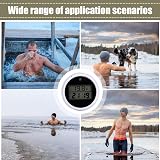 Fransande Digital Ice Bath Thermometer Timer, Waterproof -20°C to 70°C view 6