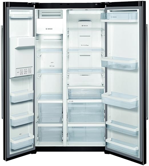 Bosch KAD62V50 nevera puerta lado a lado Independiente Negro 564 L ...