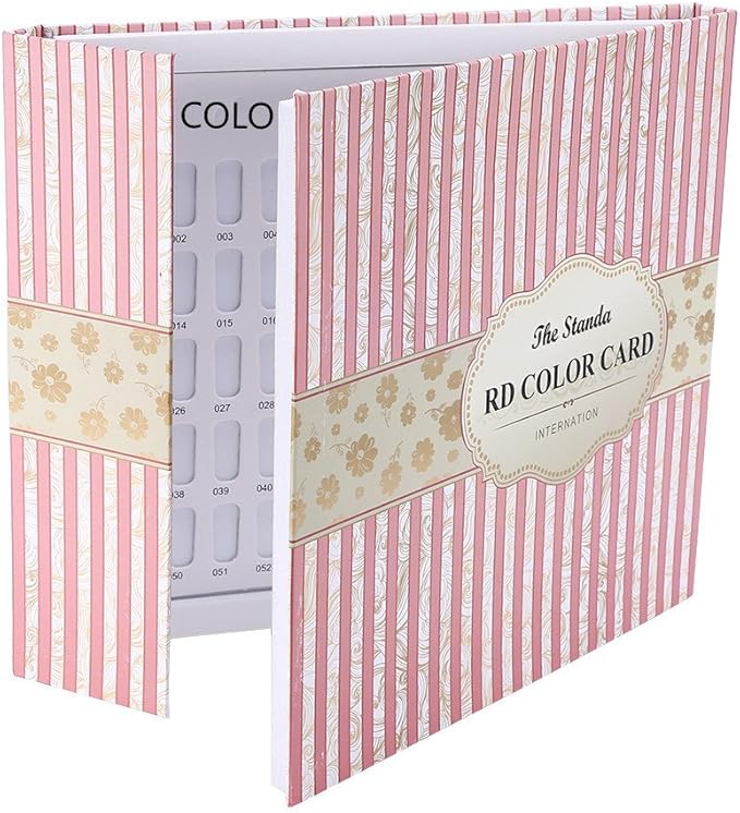 Amazon カラーチャート ブック Delaman ネイル 色見本 ブック型 ジェルネイル カラーガイド サンプル帳 1色 ストライプカバー Delaman ジェルネイル 通販