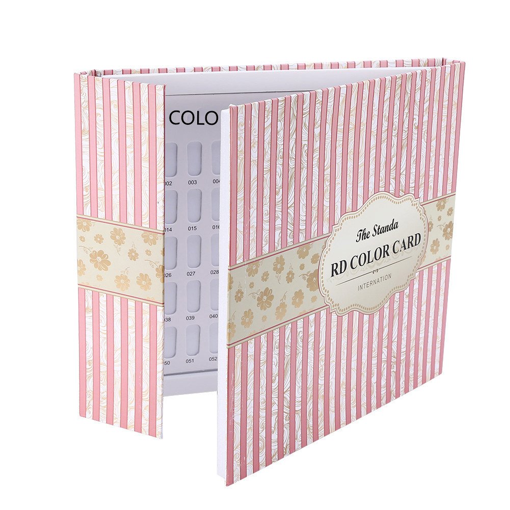 DEWIN Nail Display Book, Nail Colour Display Nail Colour Display Book Nail Art Display Book for Nail Art Showing (Pattern Cover)