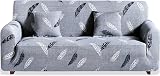 Teynewer 1-Piece Fit Stretch Sofa Cover 1 Seater Elastic Pattern Slipcover
