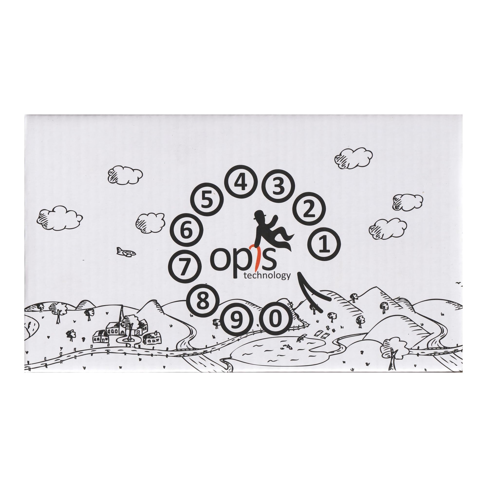 Opis PushMeFon Cable: The Landline Phone for Home in Retro Style - Non Electric Vintage Push Button Telephone for Landline Connections in Light Blue