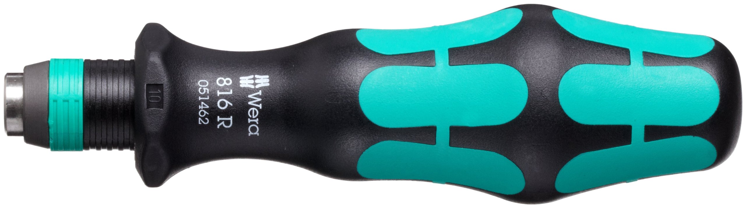 Wera 05051462001 Kraftform 816 R Hexagon Bitholding Screwdriver, Rapidator Quick-Release Chuck, 1/4" Head, 119mm Blade Length — image 1