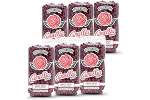 Camellia Brand Dried Small Red Beans – Premium Dried Beans, Caribbean style Red Beans, Jamaican Rice and Peas, for Soups, Stews, and Vegetarian Meals – Non-GMO, Gluten-Free, 1 Pound (Pack of 6)