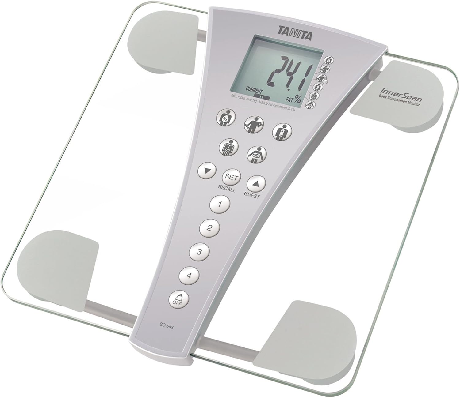 (TANITA) InnerScan Body Composition Monitor (BC-543): Home & Kitchen