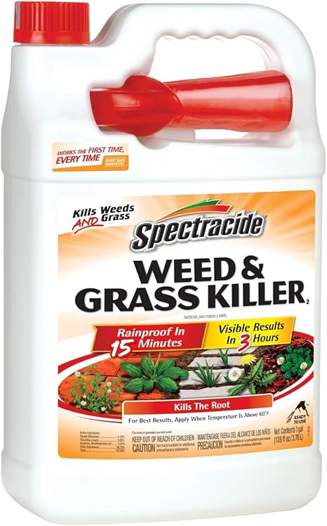 Amazon Com Spectracide Weed Grass Killer2 Ready To Use 1 Gallon Garden Outdoor