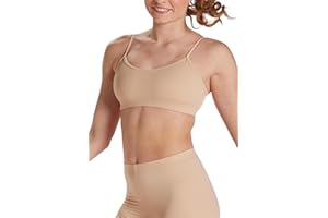 Balera Competitive Style Bra Top with Camisole Straps for Girls & Women Perfect for Dance