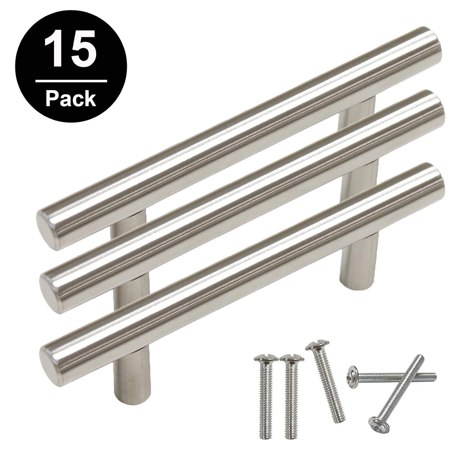 Best Stain Nickel Cabinet Hardware Euro Style T Bar