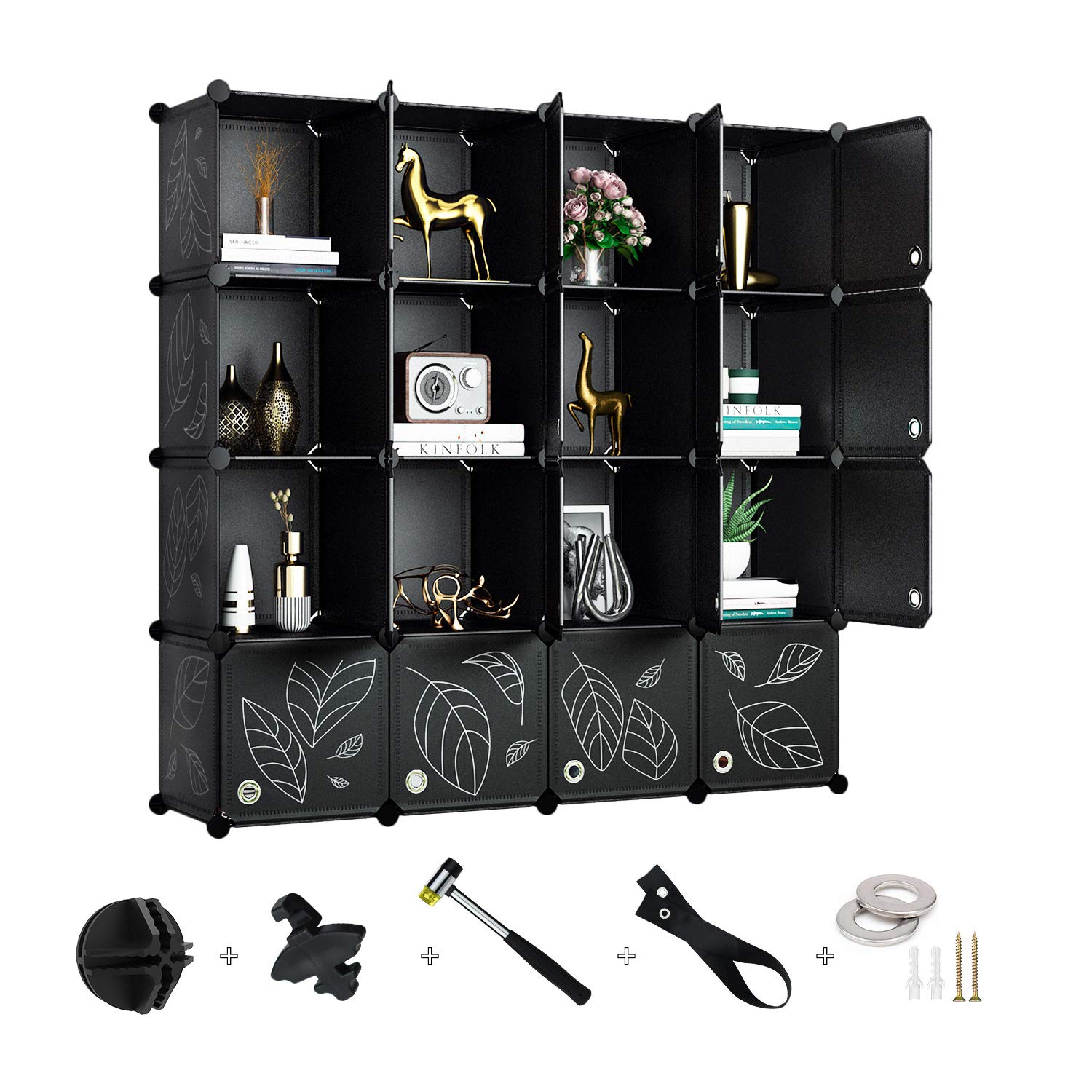 Buy GREENSTELL Cube Storage Organizer, Plastic Closet Organizer with