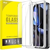 JETech Screen Protector for Google Pixel 10/10 Pro/9/9 Pro, 3-Pack | 9H Tempered Glass, HD Clear, Anti-Scratch Protection, Easy Installation Tool