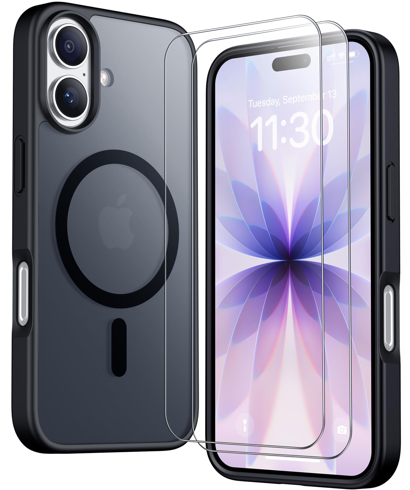 SPIDERCASE Magnetic for iPhone 17 Case,Black