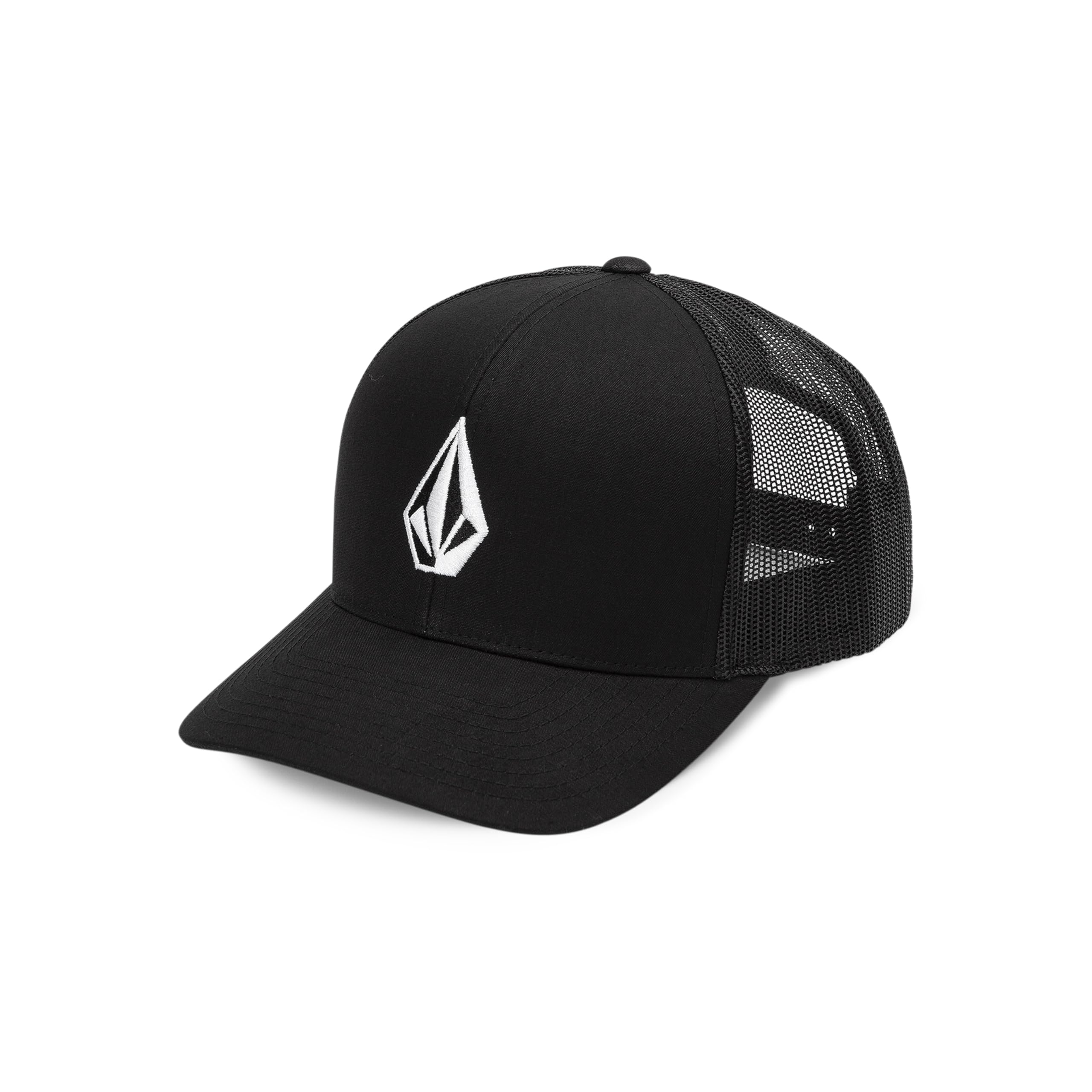 Photo 1 of Volcom Mens Full Stone Cheese Trucker Hat Black One Size
