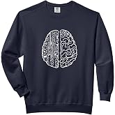 Programmer Coder - Developer Programming Brain Programmer Comfort Colors Adult Sweatshirt