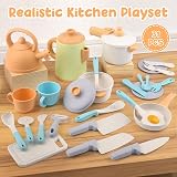 Dreamon Mud Kitchen Accessories Playset Kids Kitchen Pots Pans Toy Gift view 5