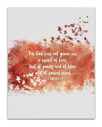 god has not given us the spirit of fear bible verse