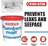 EVO-STIK Plumber's Mait Non-Setting Putty Sanitary Joints Flexible Waterproof view 3
