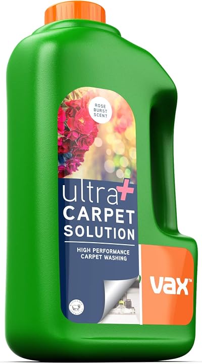 Vax Ultra+ 1.5L Carpet Cleaner Solution Rose Burst 1-9-137771 Green
