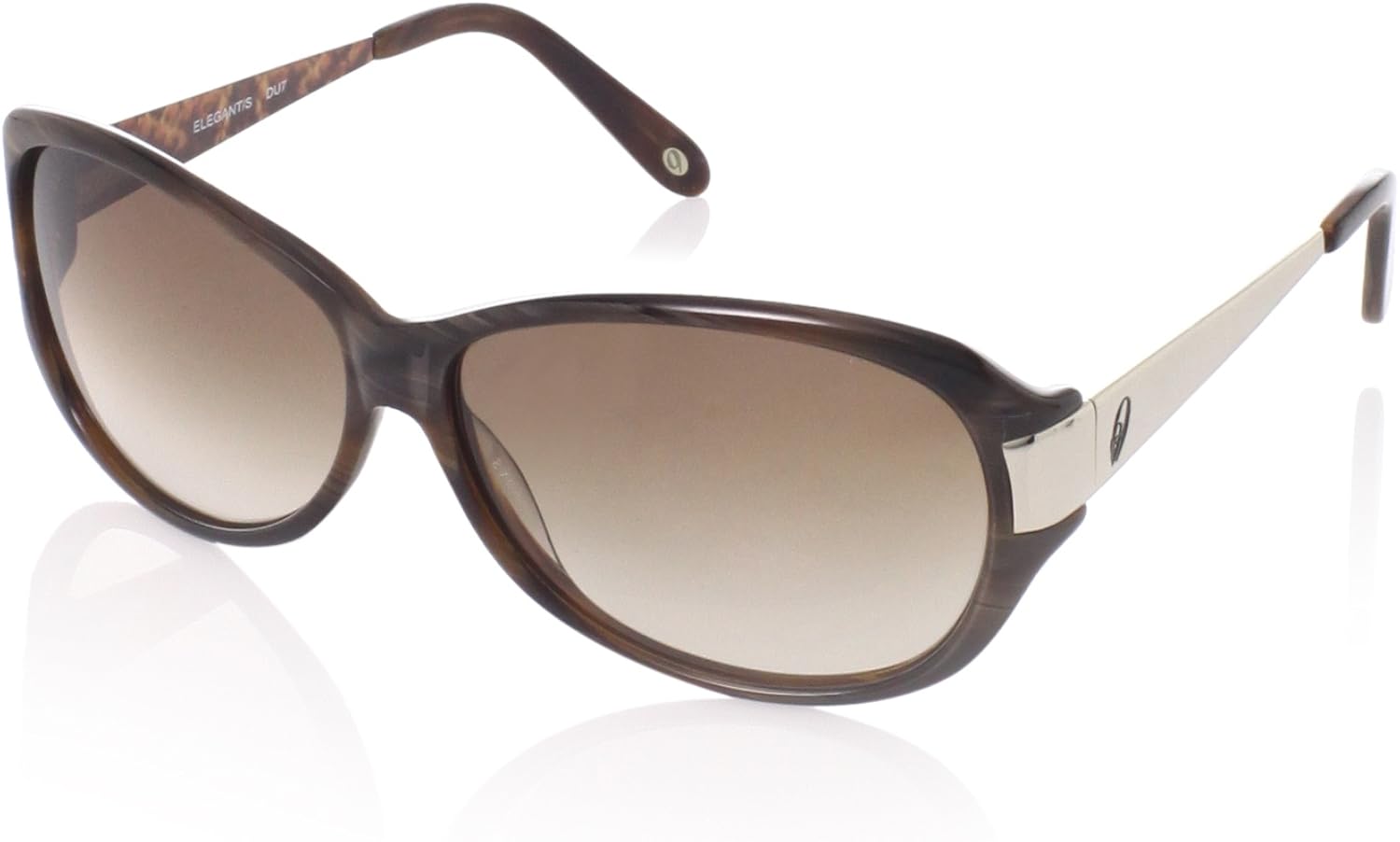 Nine West Women's Elegant Sunglasses, Horn Shoes
