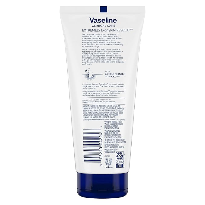 vaseline sensitive skin rescue for face