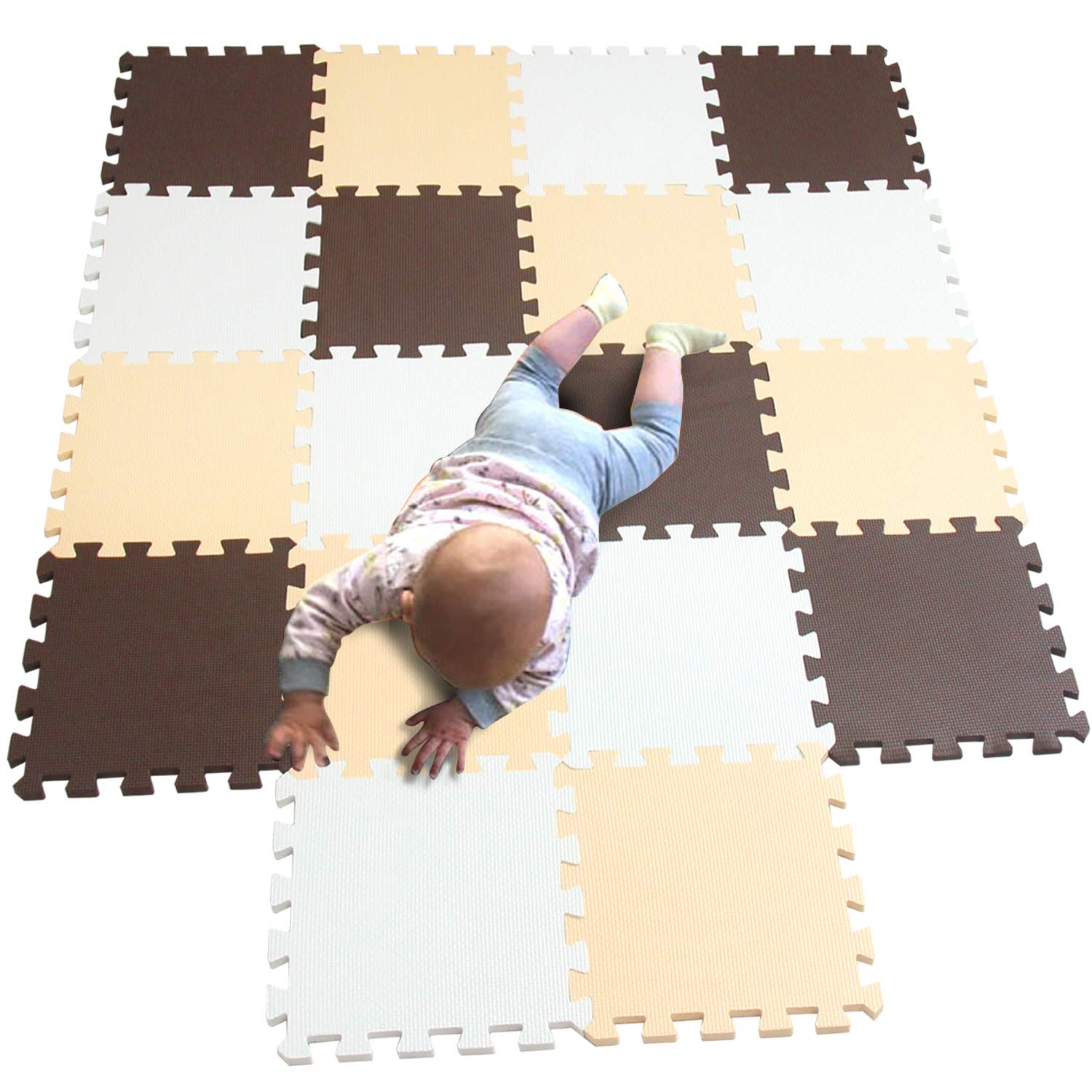 MQIAOHAM Baby Play mats for Floor playmat eva Puzzles 3D jigsaws