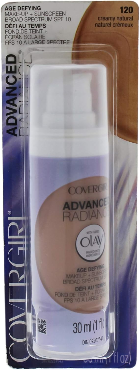Best Covergirl Advanced Radiance Age Defying Foundation Makeup Natural Beige