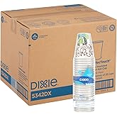 Dixie® PerfecTouch® Insulated Hot Cups, 12 oz, Coffee Haze, 500 Count (25 Cups Per Pack, 20 Packs Per Case)