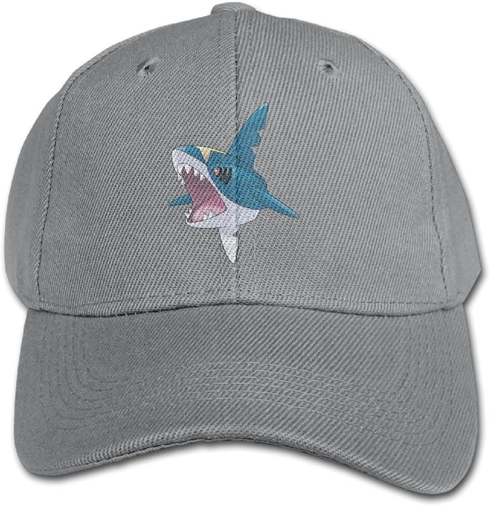 GJdd_diy Great Shark Pure Color Baseball Cap Cotton Adjustable Kid Boys