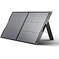 GROWATT 100W Portable Solar Panel, Foldable Solar Panels with Adjustable Kickstands, Universal Connector, IP67 Waterproof for Portable Power Station, Outdoor Camping, RV, Off Grid System