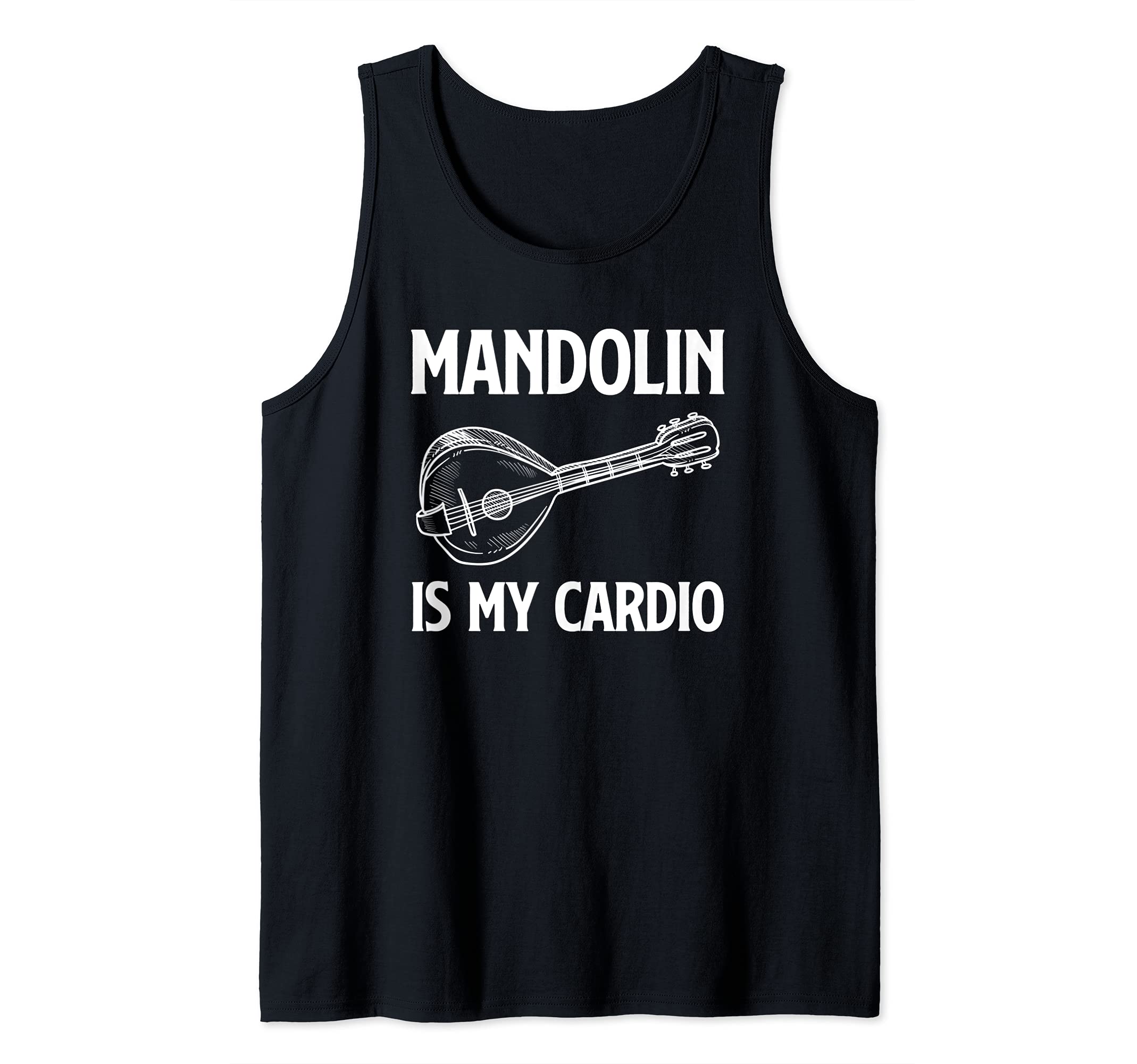 Mandolin is my cardio funny mandolin player Tank Top