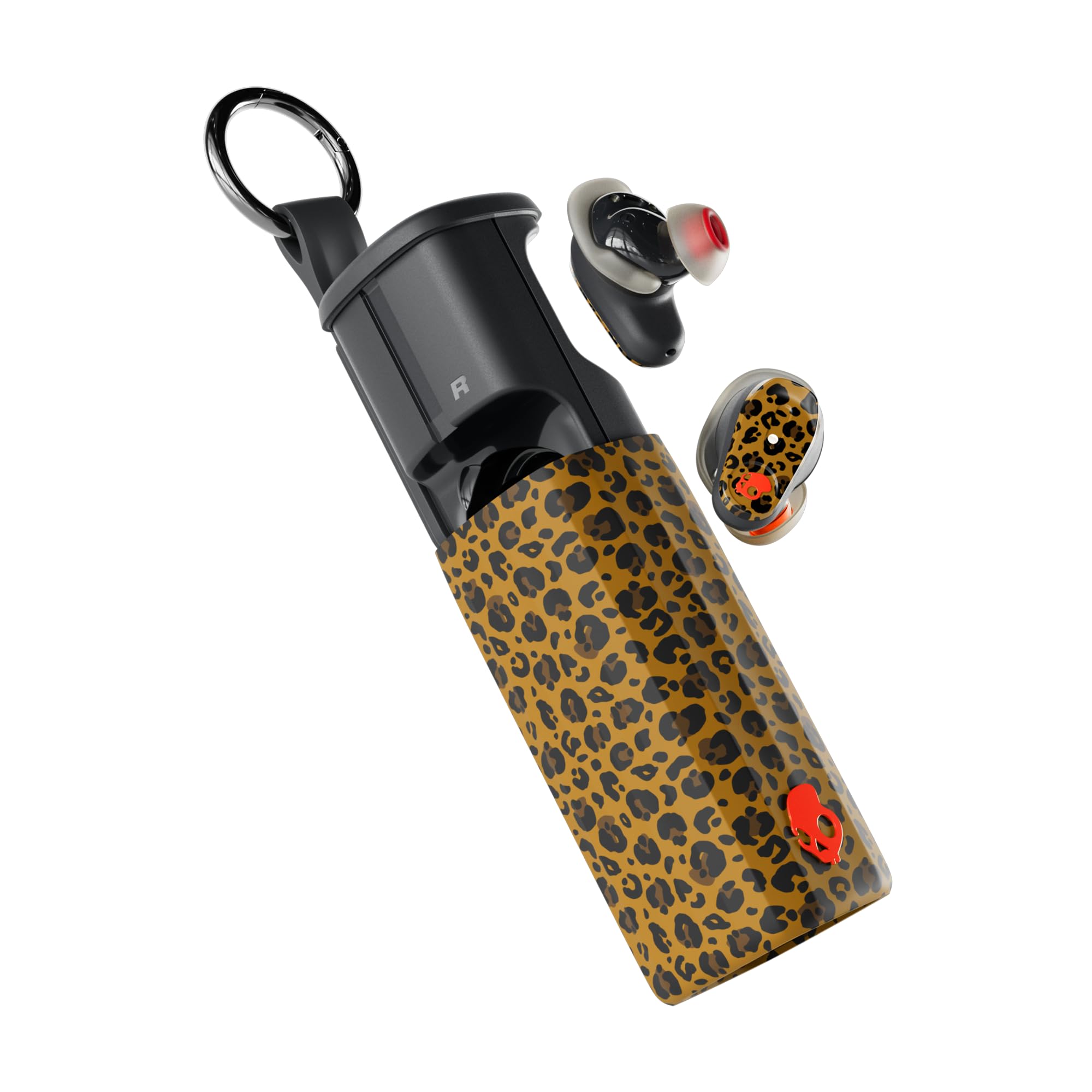 Photo 1 of Skullcandy Method 360 ANC Wireless Earbuds, Sound by Bose, Bluetooth Headphones, Premium Noise Cancelling, Up to 40 Hrs Battery, Sweat and Water Resistant, Microphone for iPhone Android - Leopard