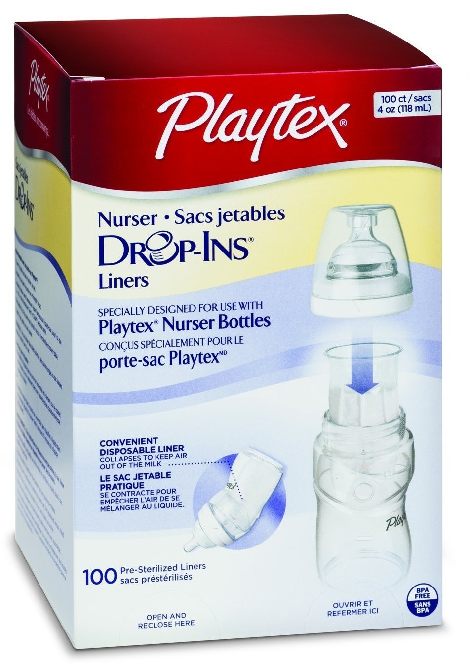 playtex liners 4 oz