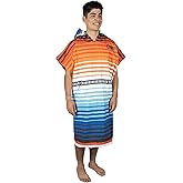 COR Surf Poncho Changing Towel Robe with Hood and Front Pocket | Thick Quick Dry Microfiber Towel