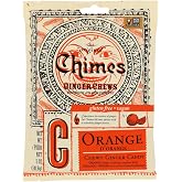 Chimes All Natural Orange Ginger Chews - 5 oz Bag