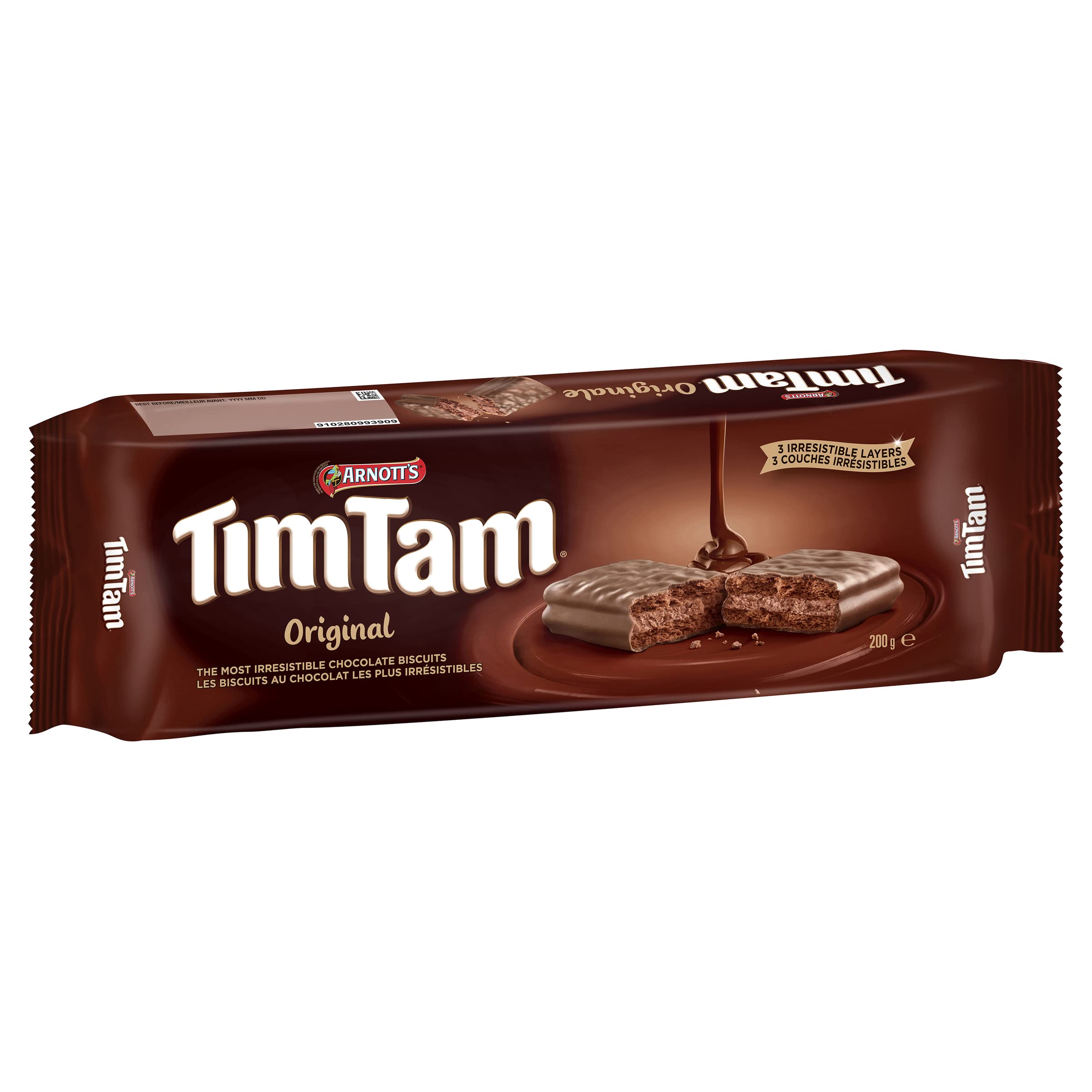 Arnott's Tim Tam Chocolate Biscuits, 200 Grams/7.05