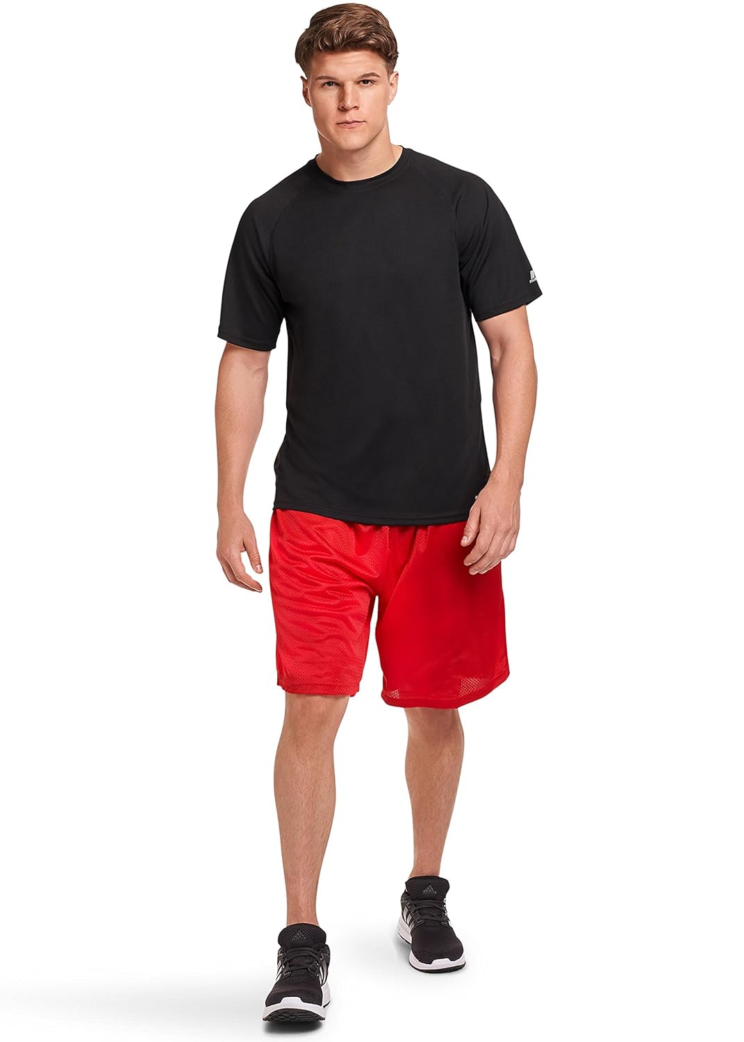 russell performance mesh tee