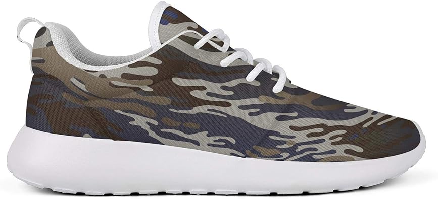 camouflage running shoes