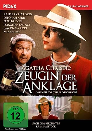 Agatha Christie: Zeugin der Anklage (Witness for the Prosecution) / Fulminante Verfilmung des Agatha Christie-Klassikers mit Starbesetzung (Pidax Film-Klassiker)
