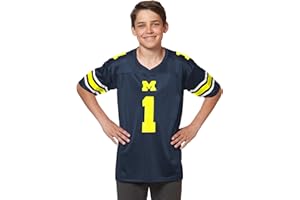 Little King NCAA -Touchdown Pass-Youth Teen Boys Team Football Jersey-Sizes Youth Small-Youth XL