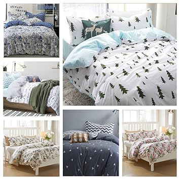Amazon.com: 9% Organic Cotton Ikea bedding cover European style ...