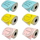6rolls M110Thermal Labels Round1.96（50mm） Waterproof Circle Sticker for E210 P50 P1 DP30S M220Labels Printer mix1