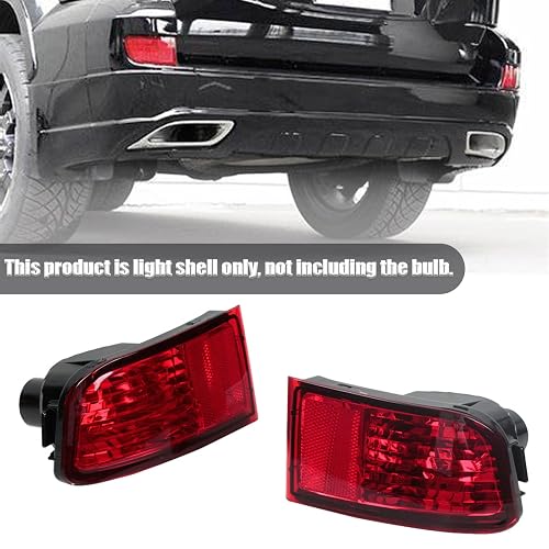 Rear Fog Light Reflector Lamp Right Side For Toyota LandCruiser Prado FJ120 2002-2009