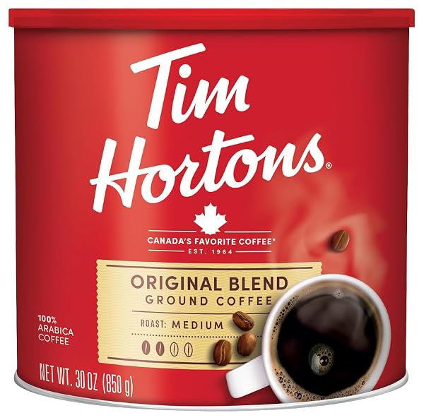 TIM HORTONS ORIGINAL BLEND 100% ARABICA GROUND COFFEE...