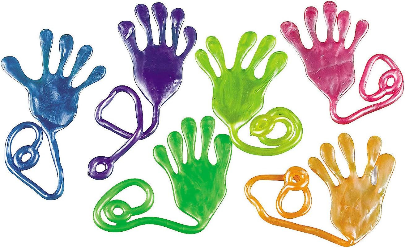 sticky stretchy hand