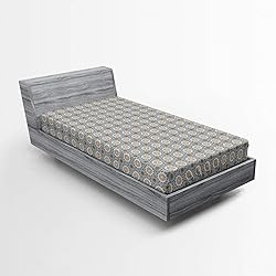 Ambesonne Ethnic Fitted Sheet, Moroccan Folklore